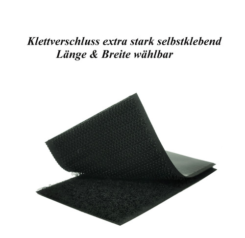 Klettband selbstklebend extra - selbstklebend,