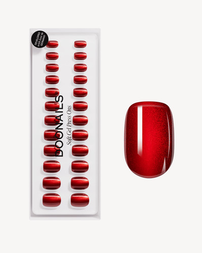 Doonails red cat - red,