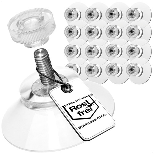 16x saugnäpfe mit gewinde - 16x,