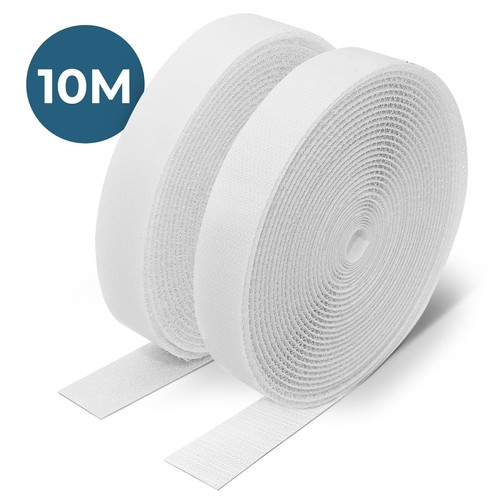 10m klettband selbstklebend - 10m,