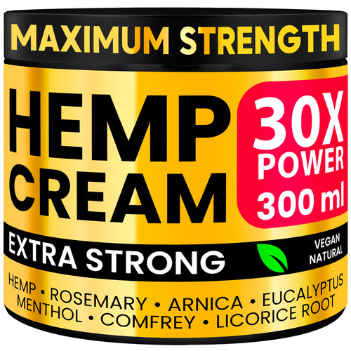 Hanf creme extra stark 300ml - hanf,
